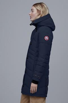 Chamarras Canada Goose Mujer Mexico - Lorette Abrigos Azul Oscuro Marino MA0751492